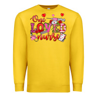 Lemon one loved nurse valentine's day Premium Sweatshirt - OliviaCreatesArt