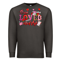Smoke one loved nurse valentine's day Premium Sweatshirt - OliviaCreatesArt
