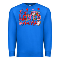 True Royal one loved nurse valentine's day Premium Sweatshirt - OliviaCreatesArt