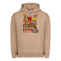 Pigment Burro 100. Days Of Coffee  Chaos Urban Hoodie - CowhideDigitalArt