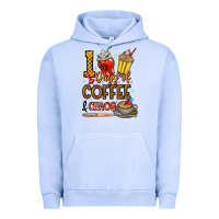Pigment Grape Ice 100. Days Of Coffee  Chaos Urban Hoodie - CowhideDigitalArt