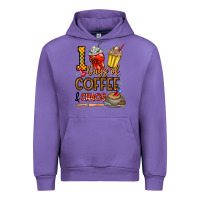 Tulip 100. Days Of Coffee  Chaos Urban Hoodie - CowhideDigitalArt