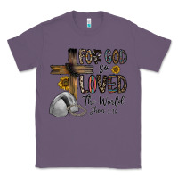Lavender for god so loved the world jhon Classic Tee - CowhideDigitalArt