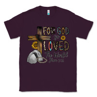 Plum for god so loved the world jhon Classic Tee - CowhideDigitalArt