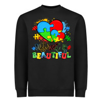 Black different is beautiful Heavyweight Sweatshirt - Artiststas