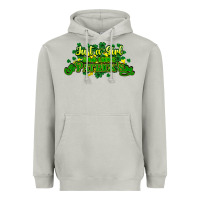 Moon Dust Just a girl who loves St. Patrick's Day Heavyweight Hoodie - HowdyJamesFarm