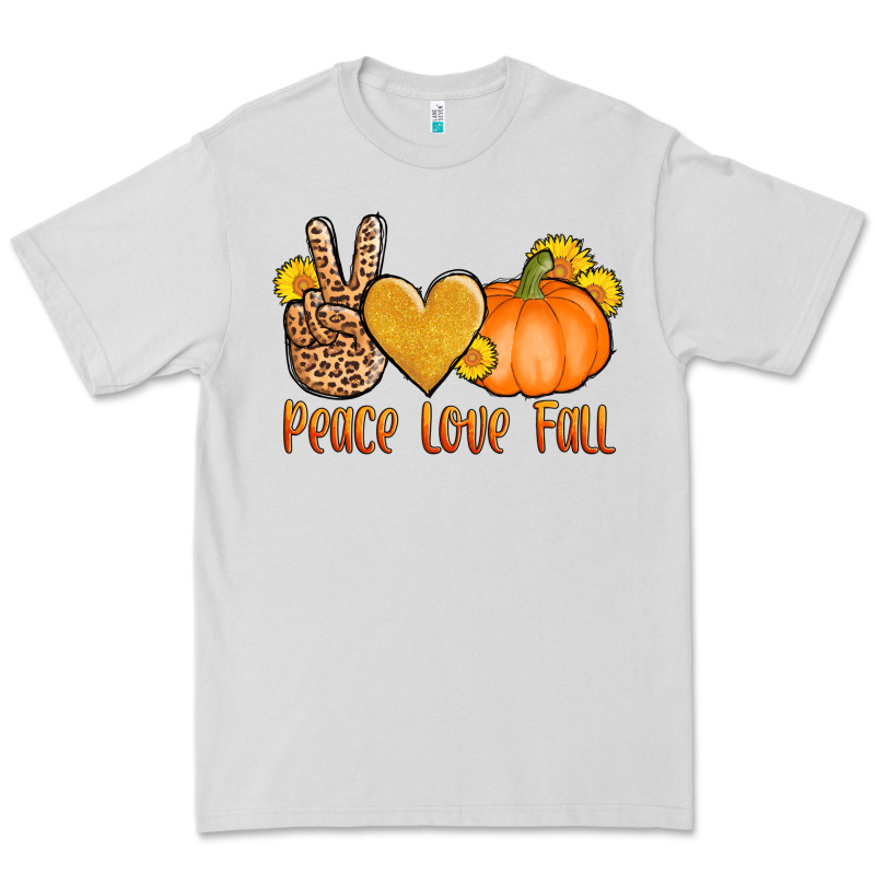 Peace Love Fall Premium Tee by AdoDesignShop | Teevron