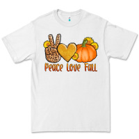 White peace love fall Premium Tee - AdoDesignShop