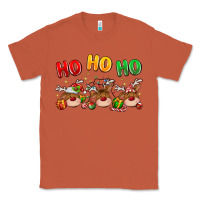 Copper ho ho ho reindeer Classic Tee - MaliasSmallBusiness