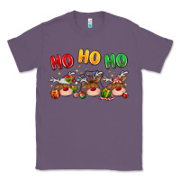 Lavender ho ho ho reindeer Classic Tee - MaliasSmallBusiness