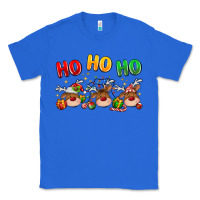 True Royal ho ho ho reindeer Classic Tee - MaliasSmallBusiness