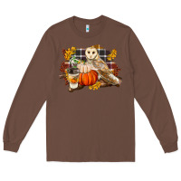 Chestnut Fall Barn Owl Long Sleeve Tee - LillyAllenDesigns