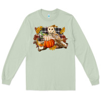 Matcha Fall Barn Owl Long Sleeve Tee - LillyAllenDesigns