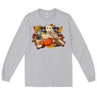 Moon Dust Fall Barn Owl Long Sleeve Tee - LillyAllenDesigns