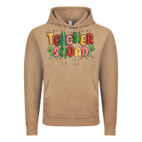 Vintage Coffee teacher squad Vintage Hoodie - MaliasSmallBusiness