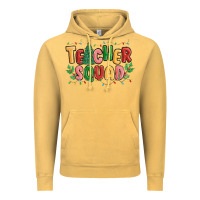 Vintage Mustard teacher squad Vintage Hoodie - MaliasSmallBusiness