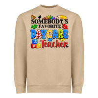 Mushroom somebody's favorite daycare teacher Heavyweight Sweatshirt - Artiststas