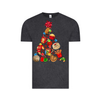 Vintage Black mexican christmas tree Vintage Tee - MaliasSmallBusiness