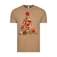 Vintage Coffee mexican christmas tree Vintage Tee - MaliasSmallBusiness
