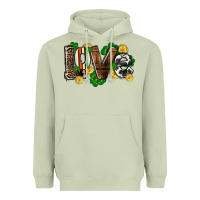 Matcha Western love St. Patrick's Day Heavyweight Hoodie - CowGirlArtShop