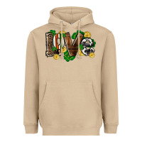 Mushroom Western love St. Patrick's Day Heavyweight Hoodie - CowGirlArtShop