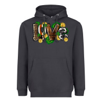 Smoke Western love St. Patrick's Day Heavyweight Hoodie - CowGirlArtShop