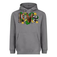 Storm Western love St. Patrick's Day Heavyweight Hoodie - CowGirlArtShop