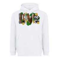 White Western love St. Patrick's Day Heavyweight Hoodie - CowGirlArtShop