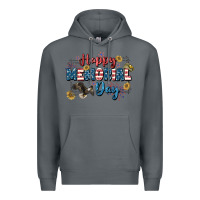 Rock Happy memorial day 4th of july Premium Hoodie - CowGirlArtShop
