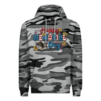 Slate Camo Happy memorial day 4th of july Premium Hoodie - CowGirlArtShop