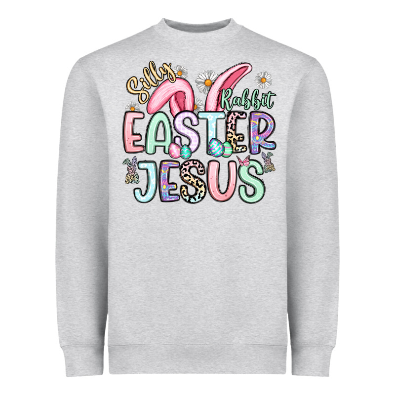 Silly Rabbit Easter Jesus Heavyweight Sweatshirt by Artiststas | Teevron