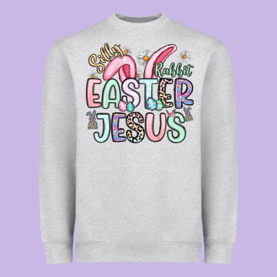 Silly Rabbit Easter Jesus Heavyweight Sweatshirt Designed By Artiststas