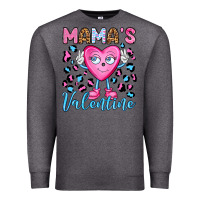 Charcoal Heather mama's valentine olivia Premium Sweatshirt - OliviaCreatesArt