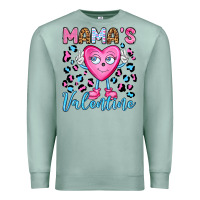 Seafoam mama's valentine olivia Premium Sweatshirt - OliviaCreatesArt