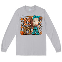 Moon Dust Western Fall Cow Mama Long Sleeve Tee - LillyAllenDesigns