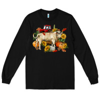 Black Fall charolais bull Long Sleeve Tee - RanaPortraitStore