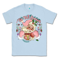 Dusty Blue mexican christmas Classic Tee - MaliasSmallBusiness