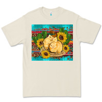 Bone western chicks coop animals sunflowers cactus serape leopard turquoise Premium Tee - Artiststas