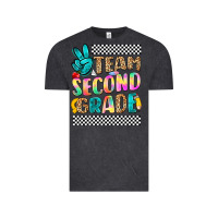 Vintage Black team second grade Vintage Tee - NancyCooperArtShop