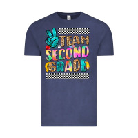 Vintage Denim team second grade Vintage Tee - NancyCooperArtShop