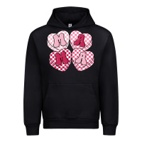 Black mama candy hearts Urban Hoodie - LillyAllenDesigns