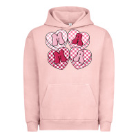 Pigment Salmon mama candy hearts Urban Hoodie - LillyAllenDesigns