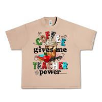 Burro coffee gives me teacher power Urban Heavy Tee - NancyCooperArtShop