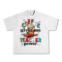 Lunar Rock coffee gives me teacher power Urban Heavy Tee - NancyCooperArtShop