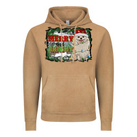 Vintage Camel merry and bright pomeranian Vintage Hoodie - RanaPortraitStore