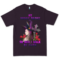 Plum my broom broke Premium Tee - AdoDesignShop