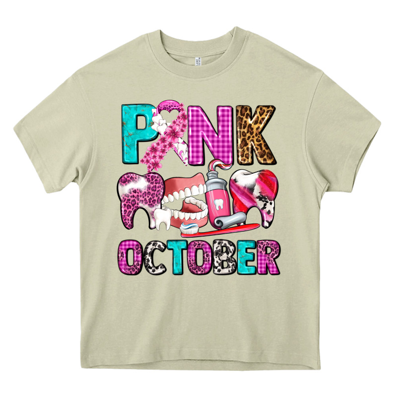 Pink October Heavy Core Tee by AdoDesignShop | Teevron