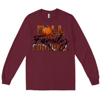 Burgundy Fall Family Football Long Sleeve Tee - LillyAllenDesigns