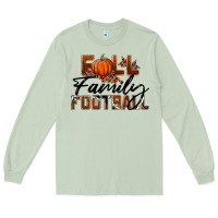 Matcha Fall Family Football Long Sleeve Tee - LillyAllenDesigns