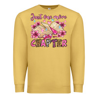Antique Gold just one more chapter valentine's day olivia Premium Sweatshirt - OliviaCreatesArt